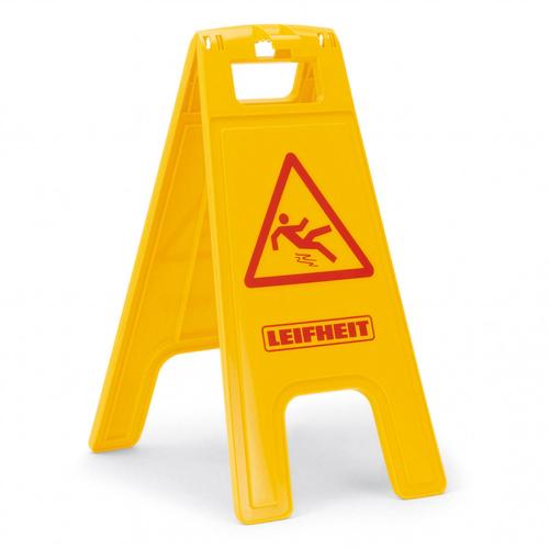 Leifheit Professional Warnschild Rutschgefahr, Aufsteller klappbar