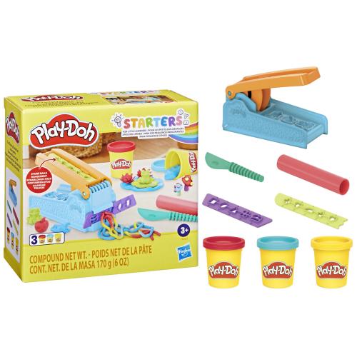Play-Doh Knetwerk Starter-Set Knete Knetpresse