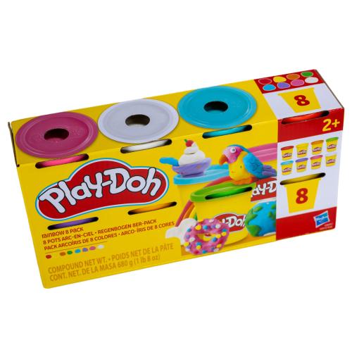 Play-Doh Regenbogen 8er-Pack Knete