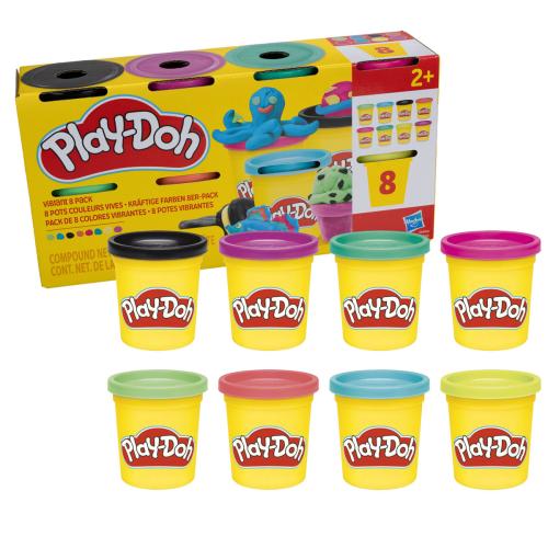 Play-Doh kr�ftige Farben 8er-Pack Knete