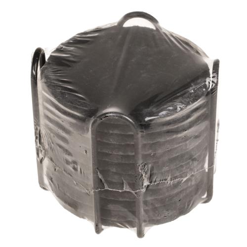 12 Untersetzer aus Schiefer mit Laserdruck Gin O Clock im Metallaufsteller