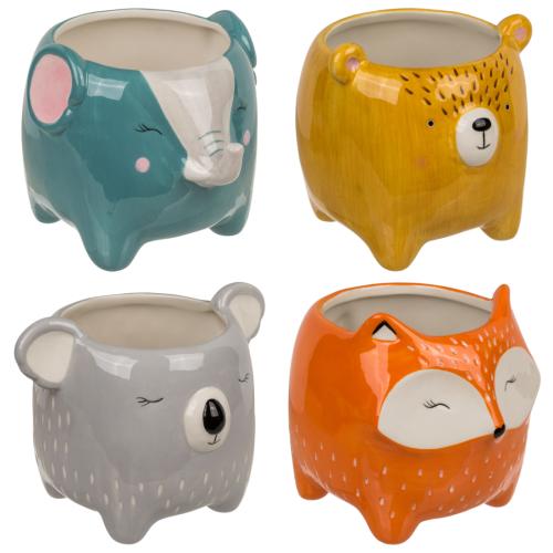 Keramik Blumentopf Tier �bertopf